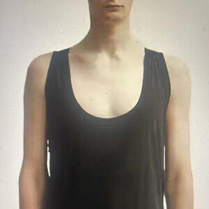 RICK OWENS LILLIES FOG TANK TOP L